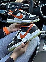 Кроссовки женские Nike SB Dunk Low PRM Halloween GS белый с оранжевым черным SRV