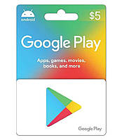 Google Play Gift Card 5$ - USA