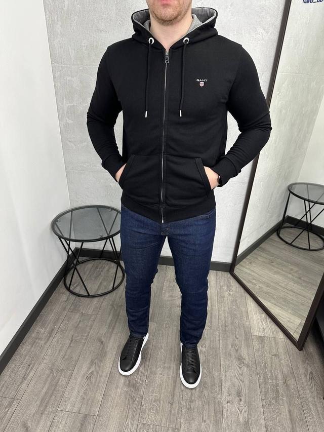Мужская кофта на змейке Gant