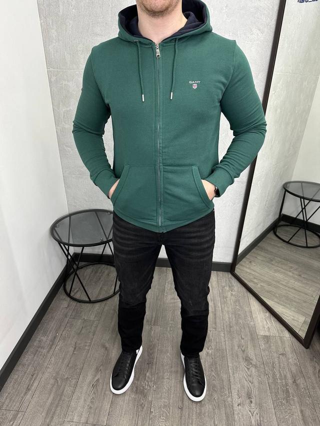 Мужская кофта на змейке Gant