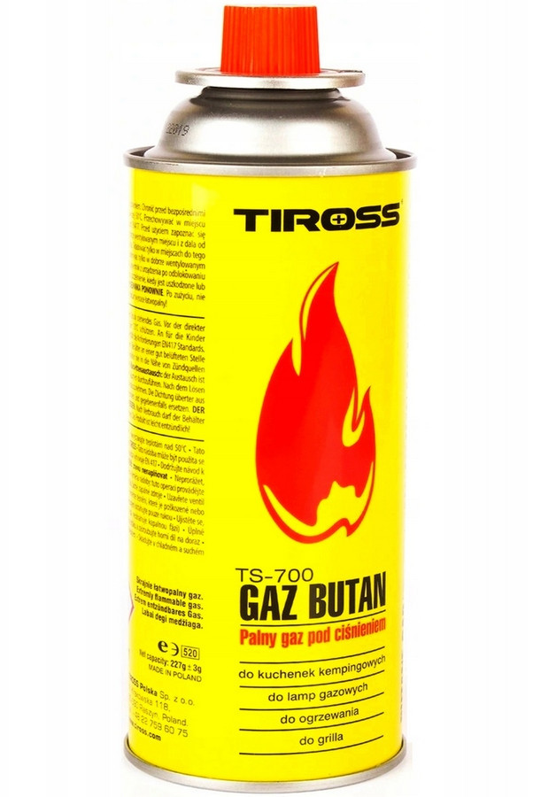 Газовий балончик Tiross 227 г (400 мл)