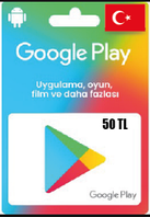 Google Play Gift Card 50 TRY (Turkey) TL