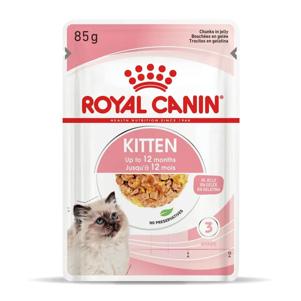 Вологий корм для кошенят Royal Canin Kitten In Jelly 85 г
