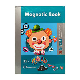 Набір для творчості "Клоун" LY8726-3 магнітна книга — MegaLavka