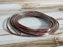 Защита дверей силикон глянець 5м. "Широкий"  Прозорий