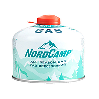 Набор газовый баллон металлический NordCamp для активного отдыха 230г (NC20230)