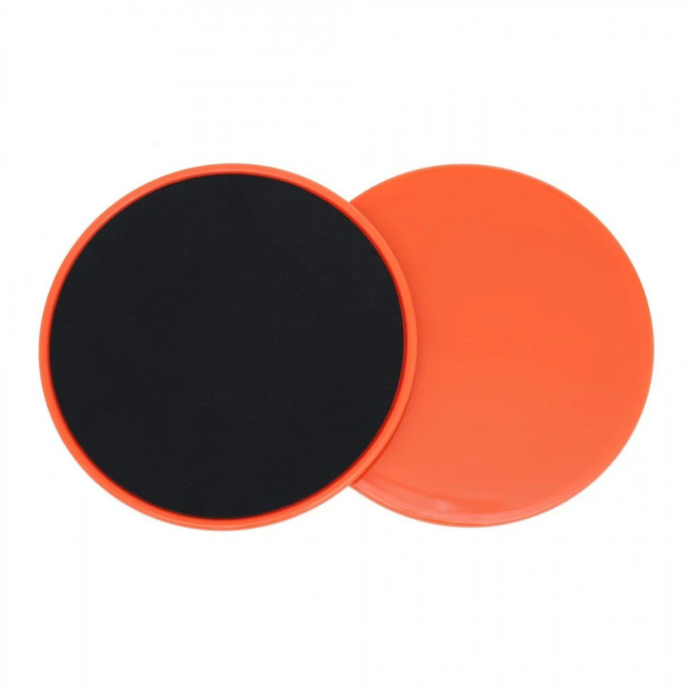 Диски-слайдери для ковзання Sliding Disc MS 2514 (Orange) діаметр 17,5 см — MegaLavka