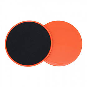 Диски-слайдери для ковзання Sliding Disc MS 2514 (Orange) діаметр 17,5 см — MegaLavka