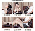 Масажна подушка Massage Pillow Роликовий масажер для спини та шиї, фото 5