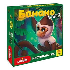 Дитяча настільна гра "Бананоманія" LD1049-53 Ludum українська мова — MegaLavka