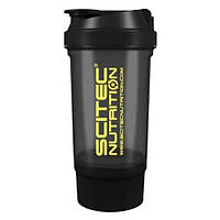 Шейкер Scitec Nutrition Traveller Shaker 500 ml Black TS, код: 7614578