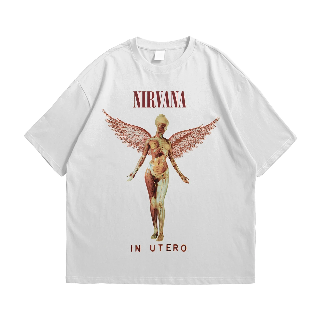 Футболка з принтом Nirvana - In Utero S Білий