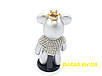 Фігурка Bearbrick Silver на торпедо авто, фото 4