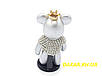 Фігурка Bearbrick Silver на торпедо авто, фото 3