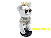 Фігурка Bearbrick Silver на торпедо авто, фото 5