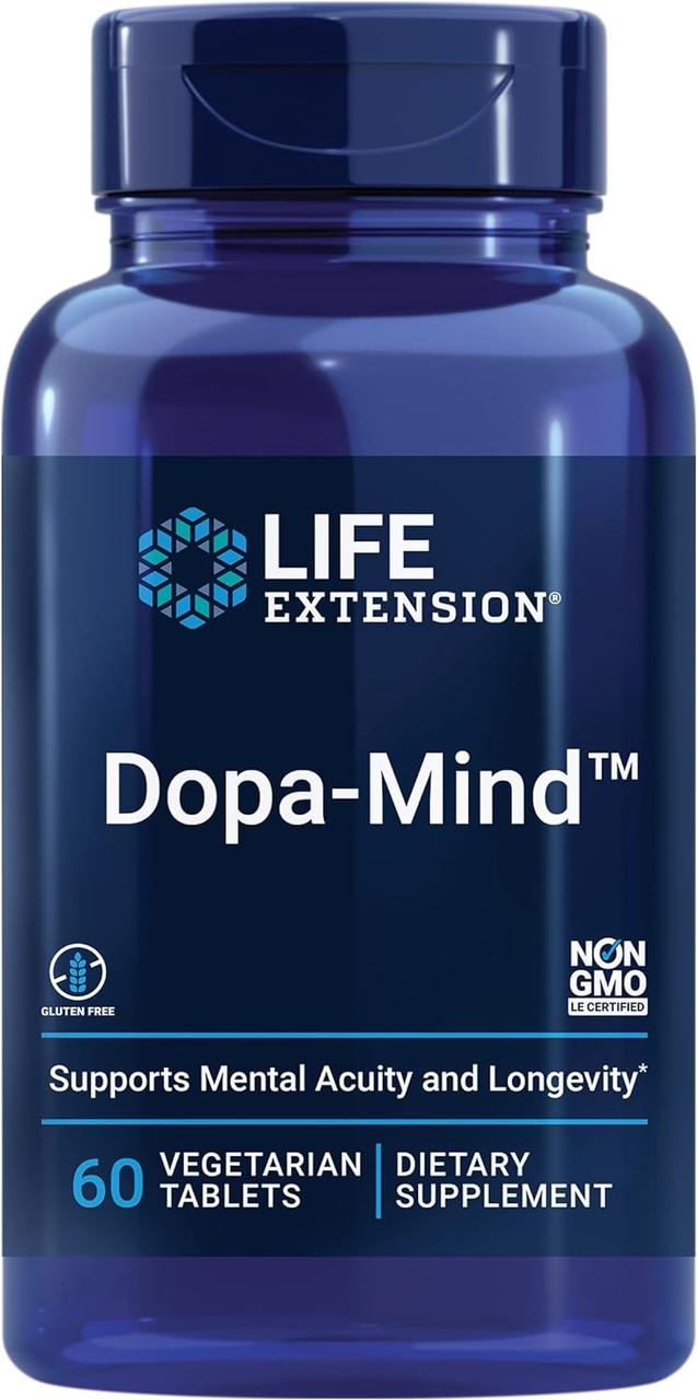 Life Extension Dopa-Mind / Допа-Майнд підтримка високого рівня дофаміну 60 таблеток