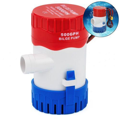 Помпа занурювальна Fuan A01-105001; 500GPH; 32л/хв; 12V; Ручна. Трюмна помпа. Водяний насос., фото 1