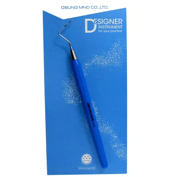 Зонд парадонтологічний 2BPCP12 односторонній градуйований силіконова ручка 3-6-9-12 мм, фото 1