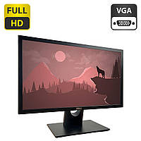 Монітор Dell E2216HF Black / 22" (1920x1080) TN / VGA, DisplayPort / VESA 100x100 + Кабелі (VGA та живлення) в комплекті