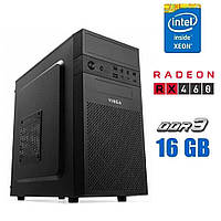 Игровой ПК Vinga CS112B MT NEW/ Xeon E3-1240 v3/ 16 GB RAM/ 256 GB SSD/ Radeon RX 460 2GB