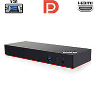 Док-станція Lenovo ThinkPad Thunderbolt 3 Dock DBB9003L1 / Thunderbolt 3 / VGA, DisplayPort, HDMI / USB 3.0, USB Type-C / Gigabit