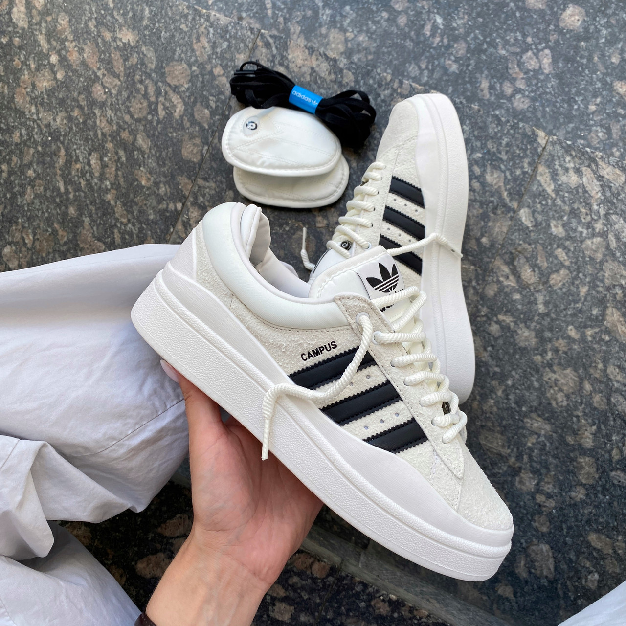 Adidas Campus BAD BUNNY WHITE BIGL.UA 1934488201