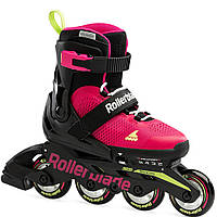 Ролики Rollerblade Microblade Pink-light Green розмір 33-36.5