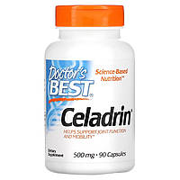Целадрин, Celadrin, Doctor's Best, 500 мг, 90 капсул