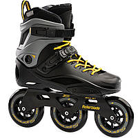 Ролики Rollerblade RB 110 Black-saffron yellow розмір 26