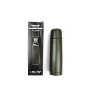 Термос Mil-Tec нержавейка 0,5L Olive 14531900.woodland