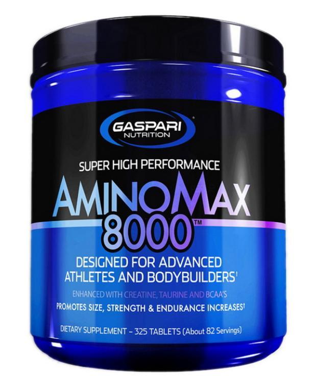 Амінокислоти Gaspari Nutrition Aminomax 8000 325 таблеток