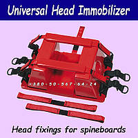 Універсальний блок-стабілізатор голови для ортопедичної дошки та рятувальних ношок Head Immobilizer