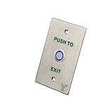 Кнопка виходу Yli Electronic PBK-814D(LED) з LED-підсвічуванням, фото 3