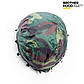 Кавер чохол на шолом каску Brotherhood універсальний захисний для ЗСУ з резинкою система Моллі Дубок, фото 4