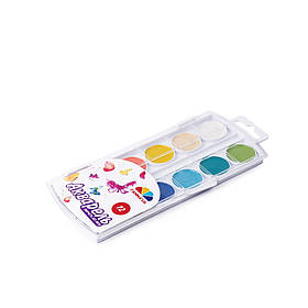 Акварель СД2 Творчість 12 цв., паст., б/п, пластик