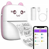 Портативний термопринтер BAMBI CAT MINI PRINTER