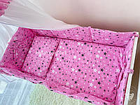 Комплект постельного белья Baby Comfort Кроха Звезды на розовом