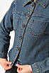 Сорочка жіноча джинсова синього кольору 174946T Безкоштовна доставка, фото 4