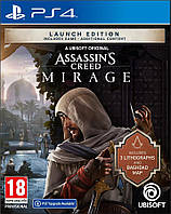 Игра консольная PS4 Assassins Creed Mirage Launch Edition, BD диск