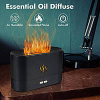 Нічник-зволожувач Ruhhy 22542, аромадифузор, 180 мл, імітація полум'я