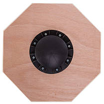 Диск балансувальний балансборд дерев'яний WOOD BALANCE BOARD Zelart FI-4013 39,5 см чорний, фото 4