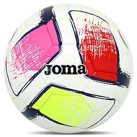 М'яч футбольний Joma DALI II 400649-203-T5 No5 рожевий-червоний жовтий
