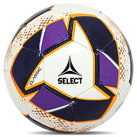 М'яч футбольний дитячий SELECT CLASSIC V24 CLASSIC-5WV No5 білий-фіолетовий