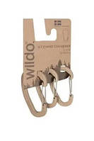 Набор карабинов Wildo Accessory Carabiner Set Coyote 15920105.woodland