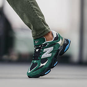 Чоловічі Кросівки New Balance 9060 Team Forest Green / Нью Беланс 9060 Тім Форест Зелені з Чорним