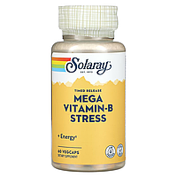 Комплекс Витаминов группы Б Помощь Против Стресса B Mega Vitamin B-Stress - 60 вег.капсул