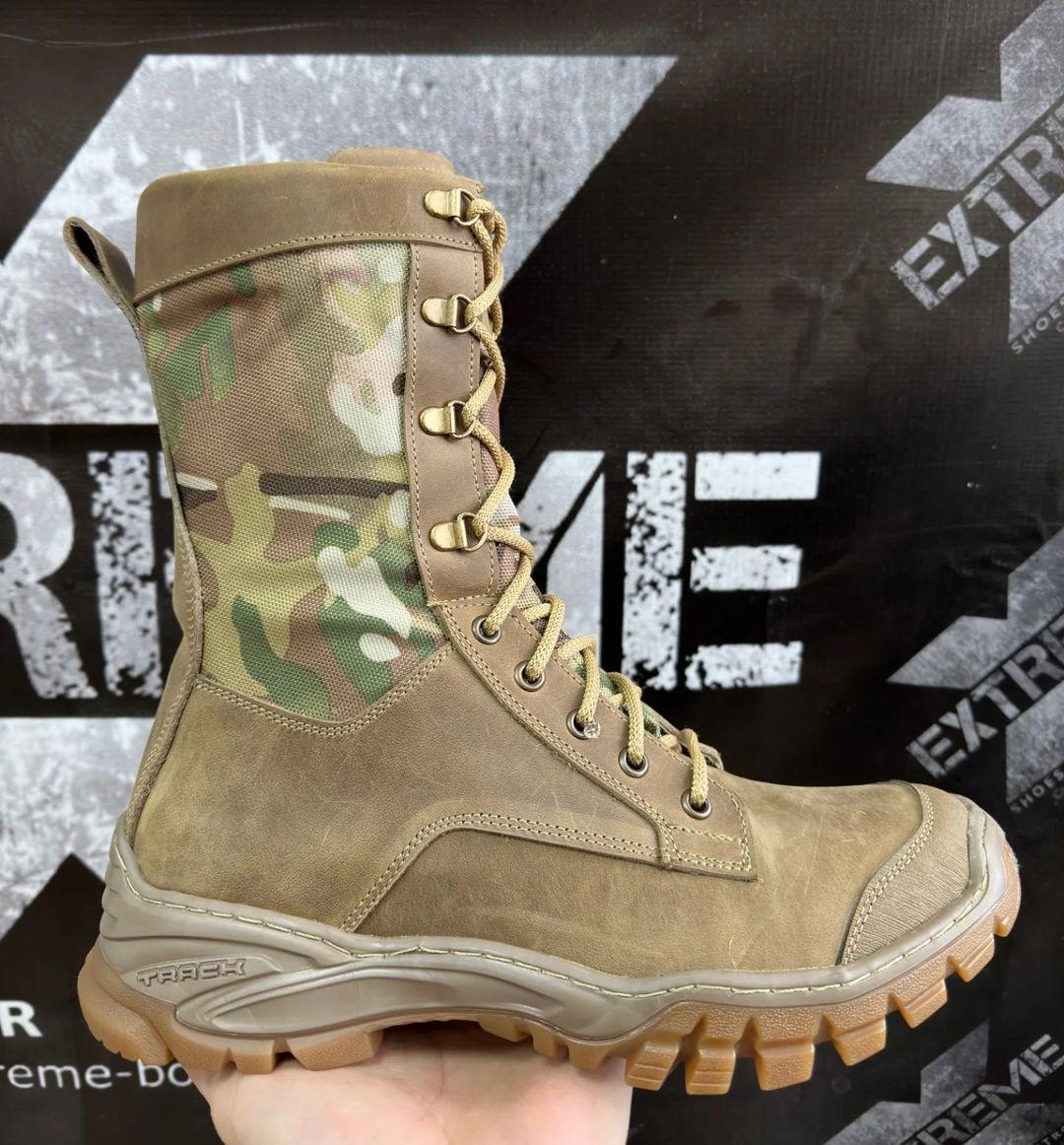 Тактичні демісезоні берці вставки Cordura Tactical Boots Койот /Мультикам - фото 3 - id-p2150021117