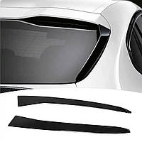Боковые спойлера на заднее стекло BMW X4 G02 2018-2022 года от RT