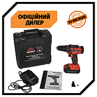 Дрель-шуруповерт аккумуляторная Vitals Master AU 1825 Kit SmartLine+ (18В, 2 Ач, 25 Нм) для дачи, для дома PAK