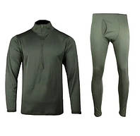 Термобелье флисовое Mil-Tec Thermofleece gen.III Олива-11222001.woodland 3XL